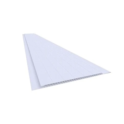 Pannelli tal-ħajt tal-PVC Sparkle abjad